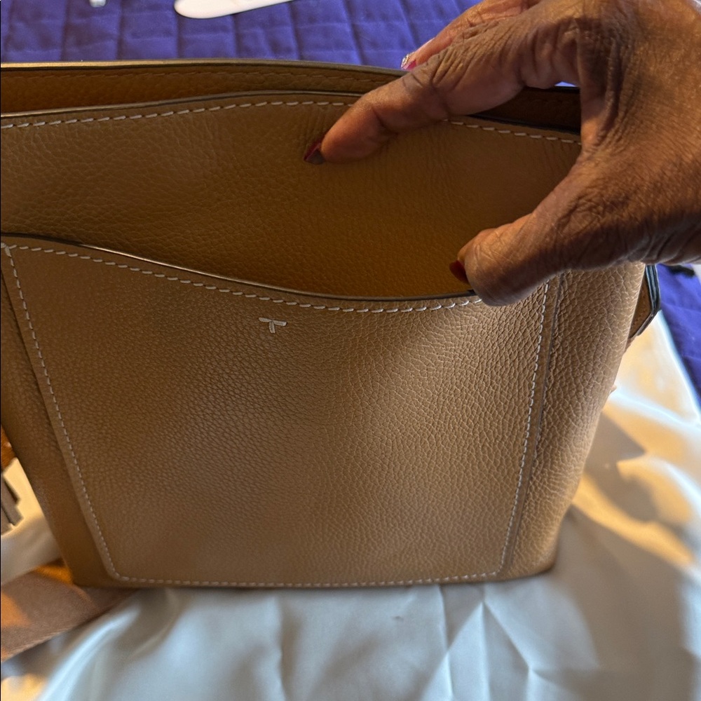 Tory Burch Camel Crossbody Bag - Picture 3 of 3